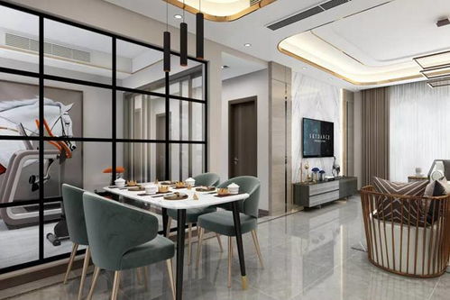 珠海现代风格装修,让视野更加宽阔,时尚并且赋有张力