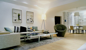 120平米普通户型现代简约家装装修图片设计-珠海齐装网装修效果图