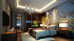 113平米普通户型现代简约家装装修图片设计-珠海齐装网装修效果图