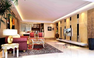 188平米复式户型欧式风格家装装修图片设计-珠海齐装网装修效果图