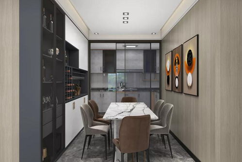 珠海现代风格装修为空间增添极简时尚的格调氛围