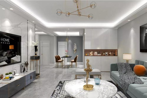 现代简约的珠海装修风格设计给人感觉干净清爽