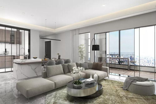 珠海现代风格装修设计让视觉上得到 大户型 质感