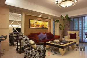 220平米复式户型欧式风格家装装修图片设计-珠海齐装网装修效果图