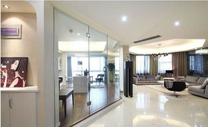 珠海文华湖景苑小区147平米普通户型现代简约家装装修图片设计-珠海齐装网装修效果图