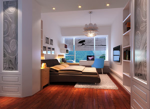 380平米复式户型欧式风格家装装修图片设计-中山齐装网装修效果图