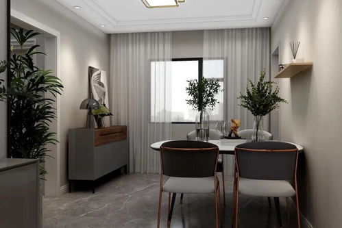 珠海现代旧房翻新装修改造案例,空间显得格外理智与冷静