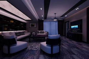 320平米别墅现代简约家装装修图片设计-珠海齐装网装修效果图