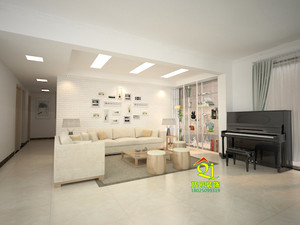 150平米普通户型现代简约家装装修图片设计-珠海齐装网装修效果图