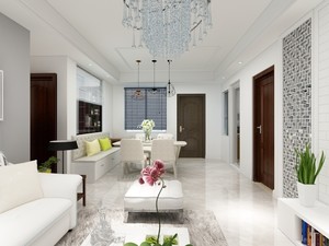 48平米普通户型现代简约家装装修图片设计-珠海齐装网装修效果图