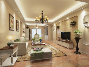 126平米现代简约家装设计 珠海齐装网装修效果图赏析