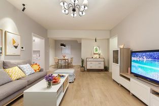 西安松下住空间设计现代混搭 悠悠的彩虹之家 珠海家装