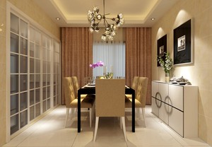 114平米普通户型现代简约家装设计 - 珠海齐装网装修效果图