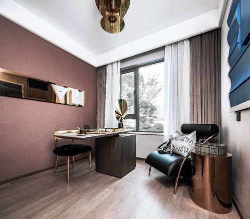 珠海装饰装修户型设计赏析 艺术轻奢家的闪光设计