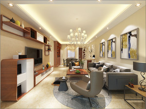 160平米现代简约风 珠海齐装网打造舒适通透的理想之家